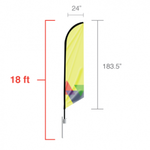 Feather Flag - X-Large 18'