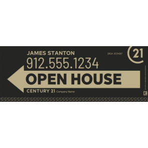 9" x 24" Directional Signs - A